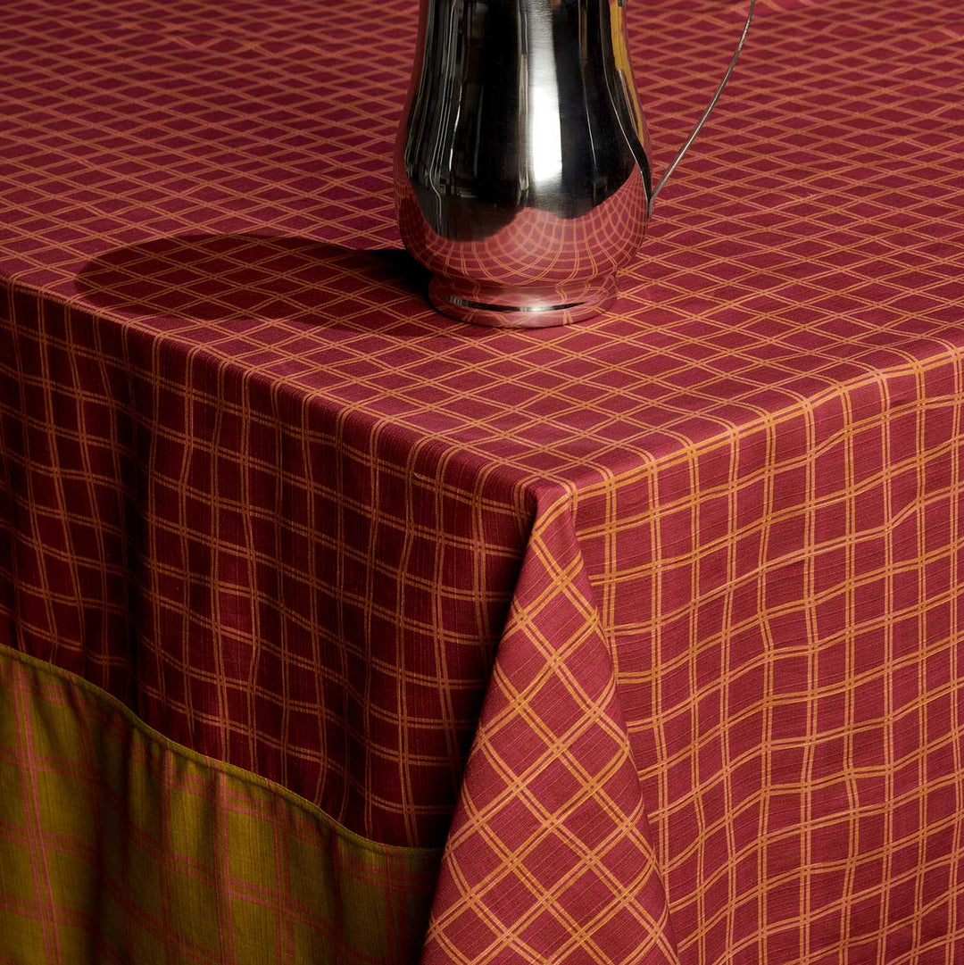 Tablecloth Reversible Grid