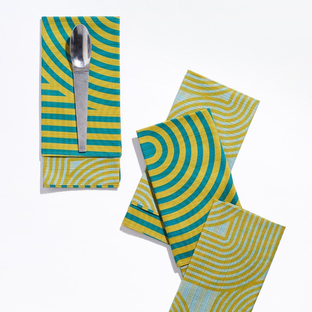 Dinner Napkins Double Sided Comb - High Season