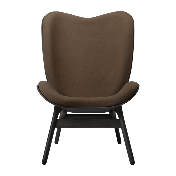 UMAGE A Conversation Piece Lounge Chair, Tall, Black Oak