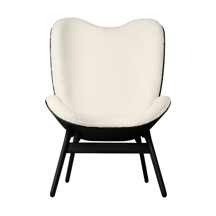 UMAGE A Conversation Piece Lounge Chair, Tall, Black Oak