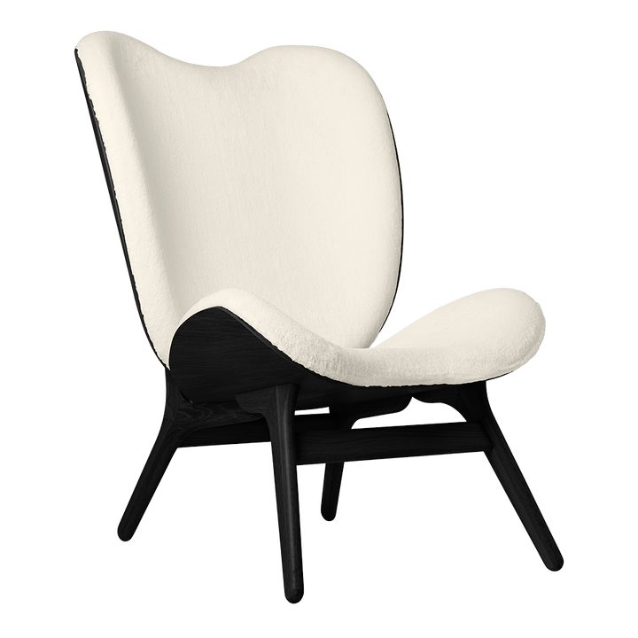 UMAGE A Conversation Piece Lounge Chair, Tall, Black Oak