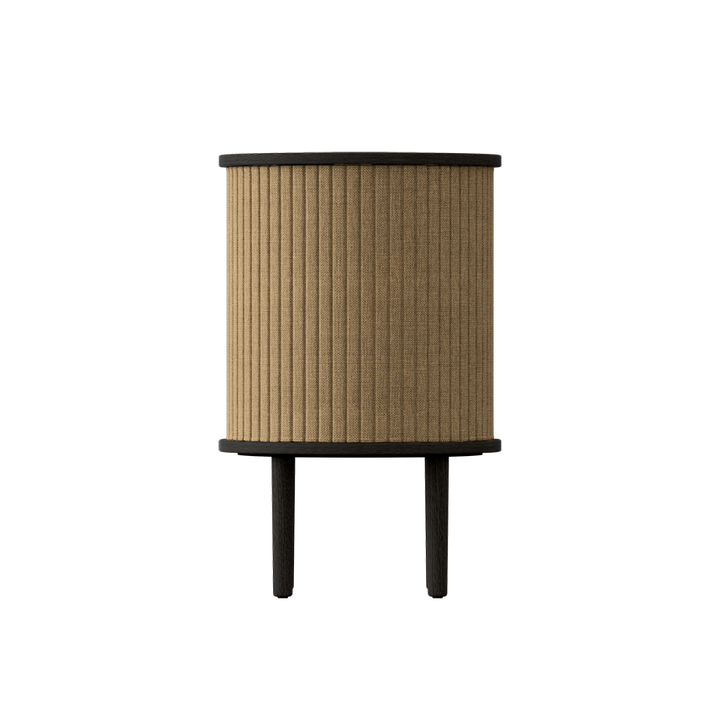 UMAGE Audacious Side Table, Black Oak