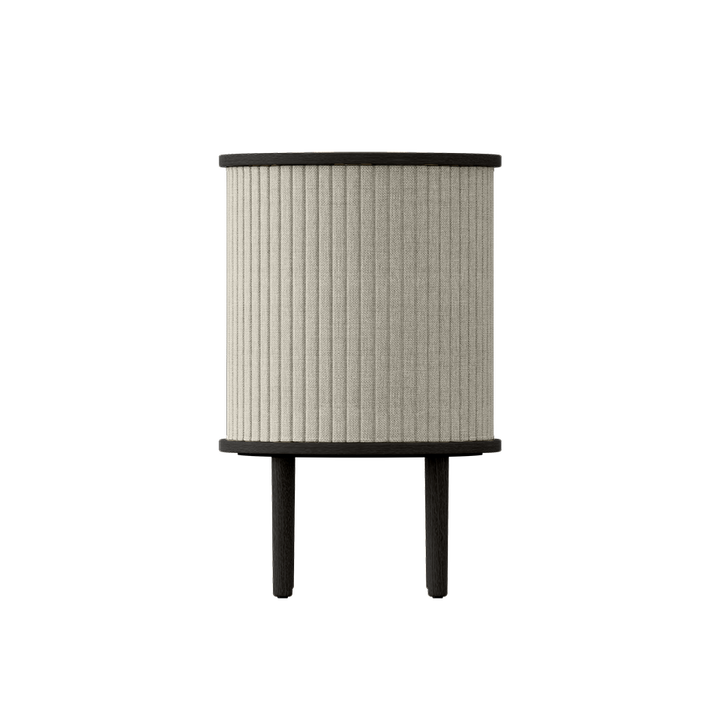 UMAGE Audacious Side Table, Black Oak