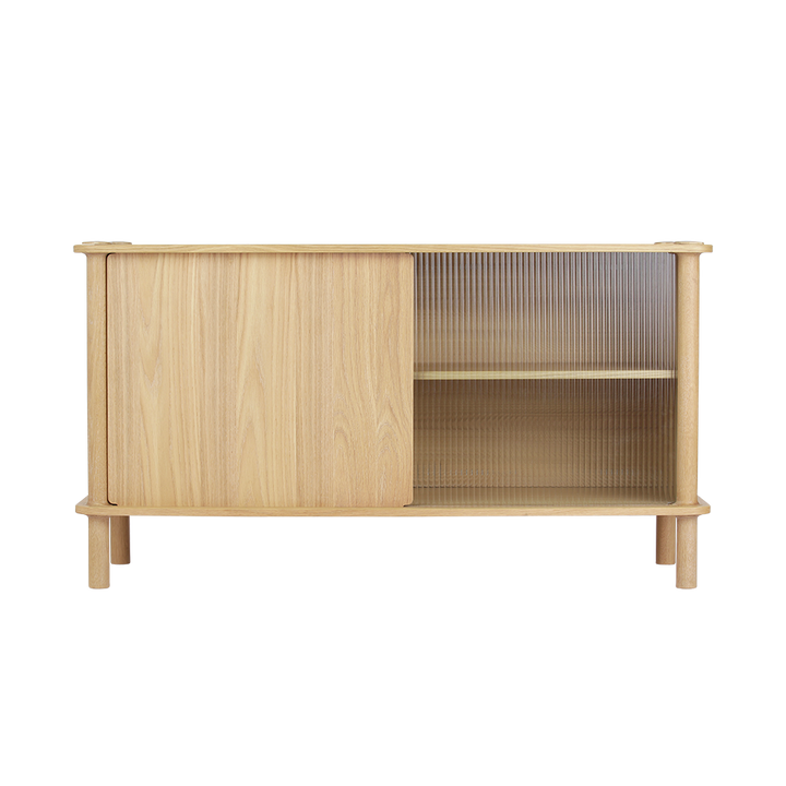 UMAGE Italic Sideboard, Wood/Glass