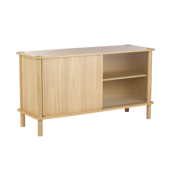 UMAGE Italic Sideboard, Wood/Glass