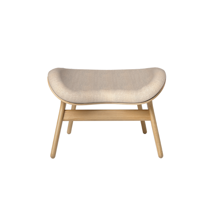 UMAGE A Conversation Piece Ottoman, Oak