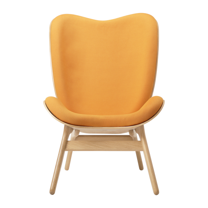 UMAGE A Conversation Piece Lounge Chair, Tall, Oak
