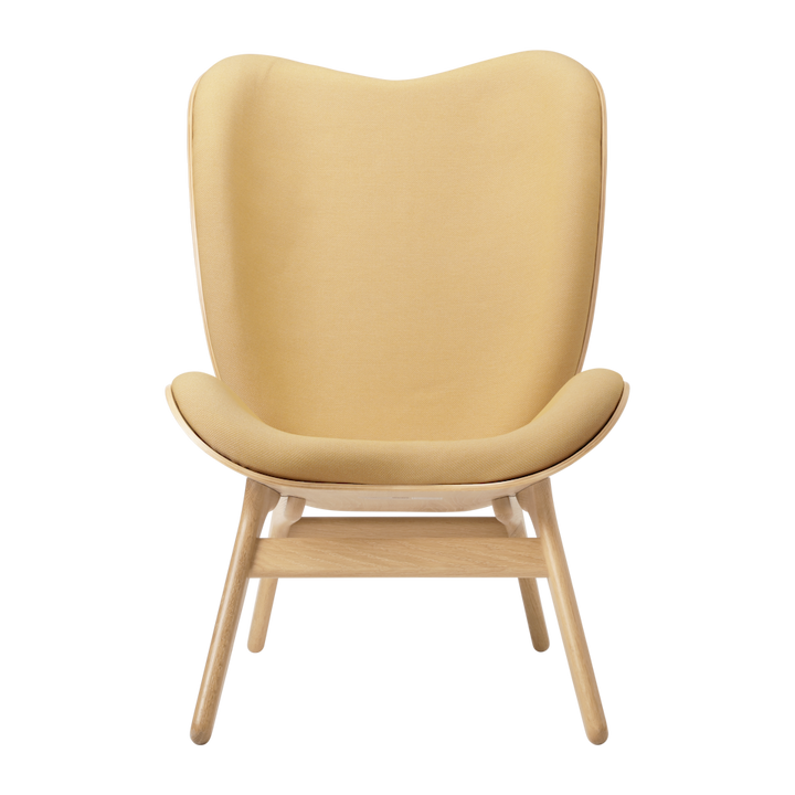 UMAGE A Conversation Piece Lounge Chair, Tall, Oak