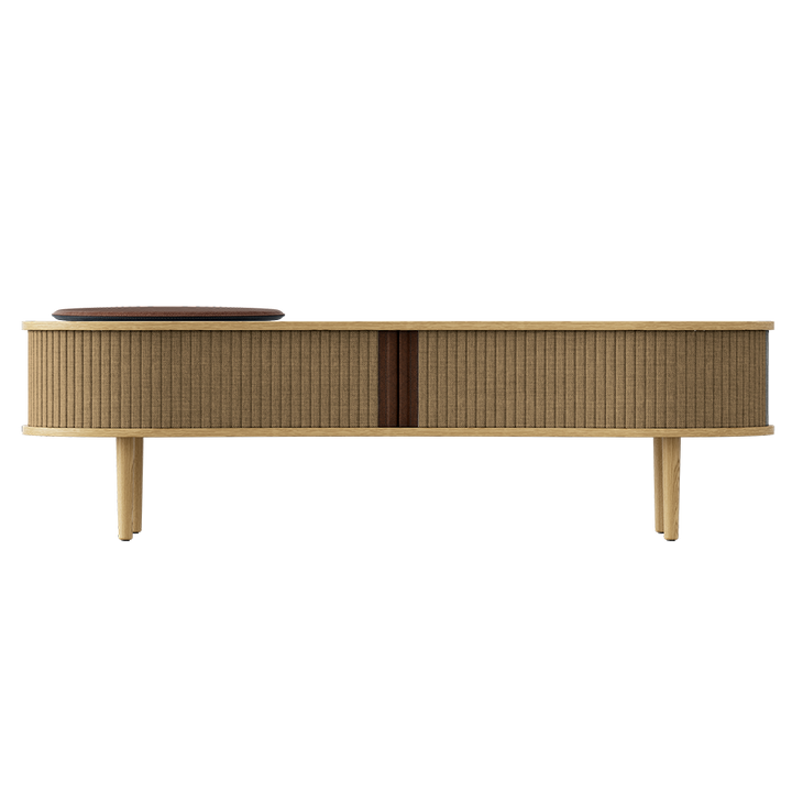 UMAGE Audacious TV bench, Oak