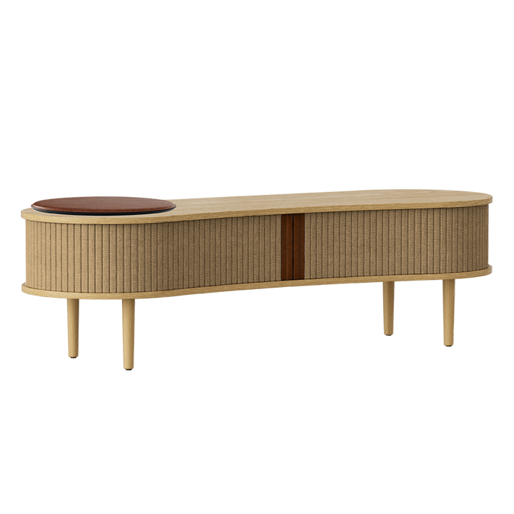 UMAGE Audacious TV bench, Oak