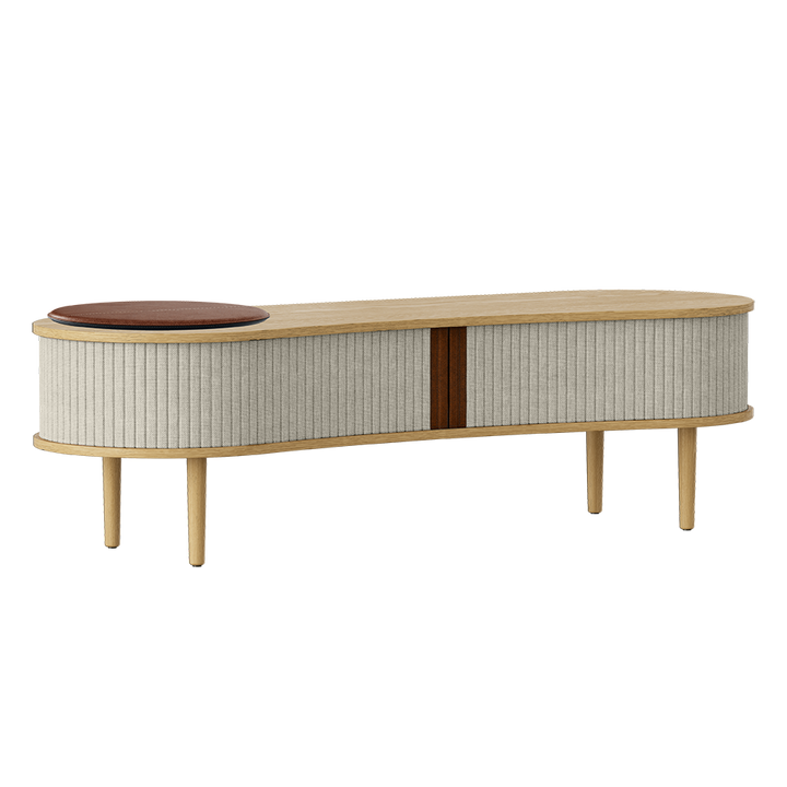 UMAGE Audacious TV bench, Oak