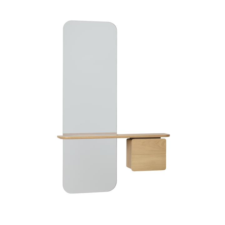 UMAGE One More Look Mirror, Oak