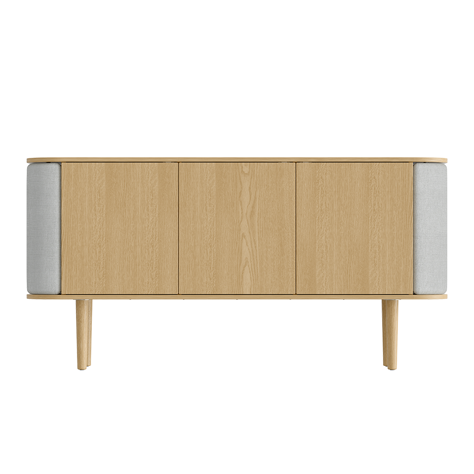 UMAGE Treasures Cabinet 3 Doors, Oak