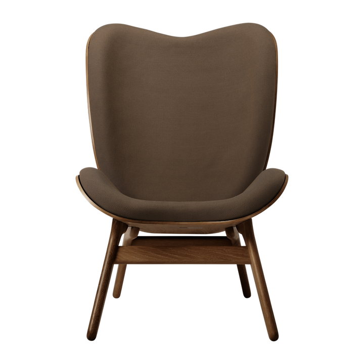 UMAGE A Conversation Piece Lounge Chair, Tall, Dark Oak