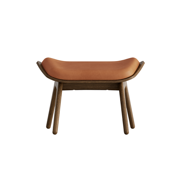 UMAGE The Reader Ottoman, Dark Oak