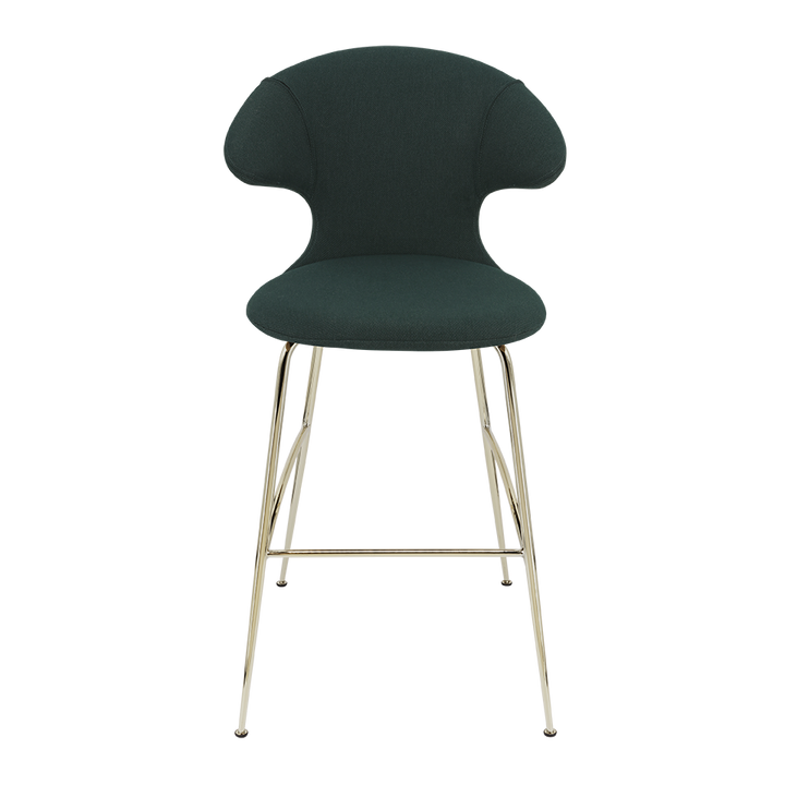 UMAGE Time Flies Bar Stool, Brass Legs
