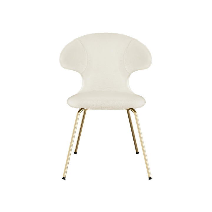 UMAGE Time Flies Chair, Teddy Bear, Brass Legs