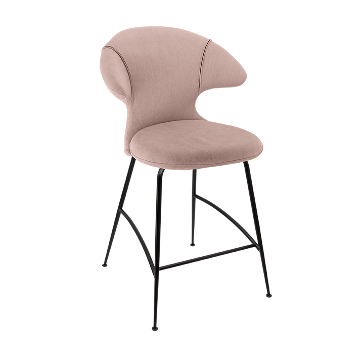 UMAGE Time Flies Counter Stool, Black Legs