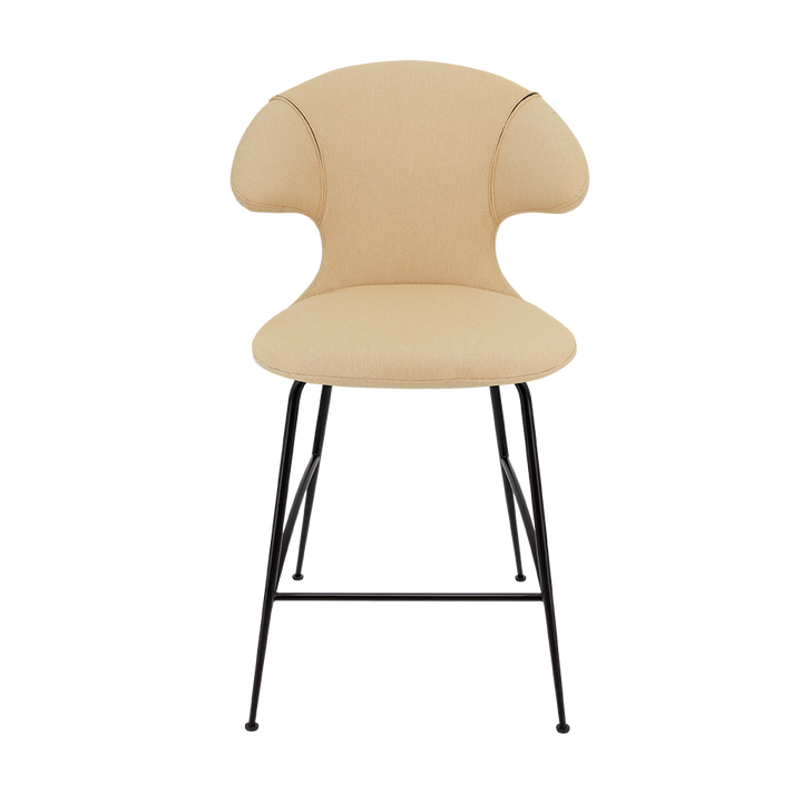 UMAGE Time Flies Counter Stool, Black Legs