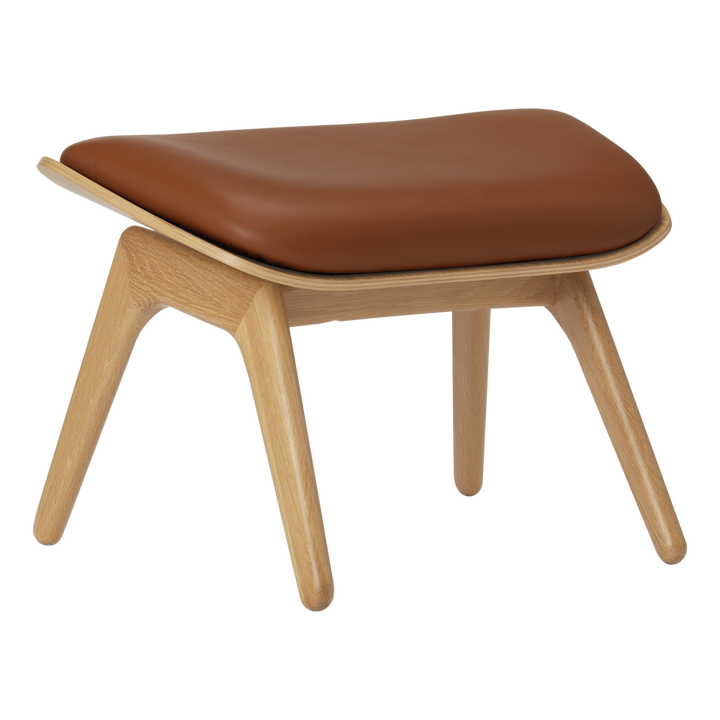 UMAGE The Reader Ottoman, Oak