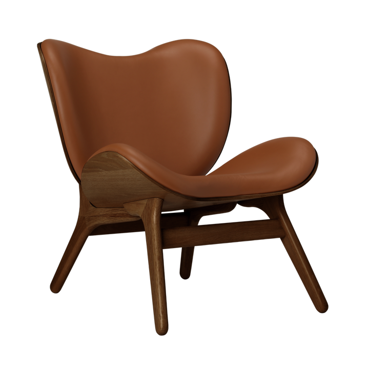 UMAGE A Conversation Piece Lounge Chair, Low, Dark Oak