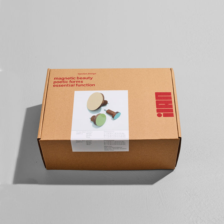 The Wall Hooks - Beige Set