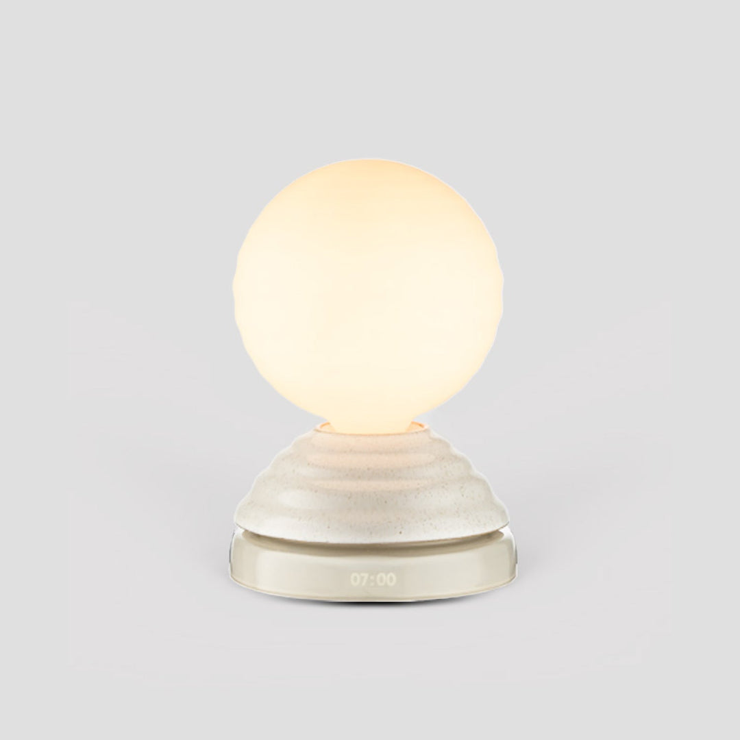Wake Sleep Light in Pebble White - Set of 2