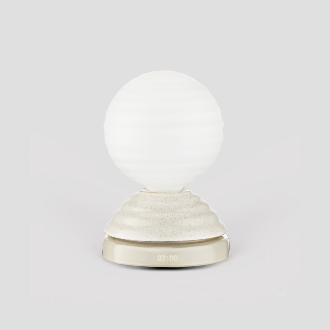 Wake Sleep Light in Pebble White - Set of 2