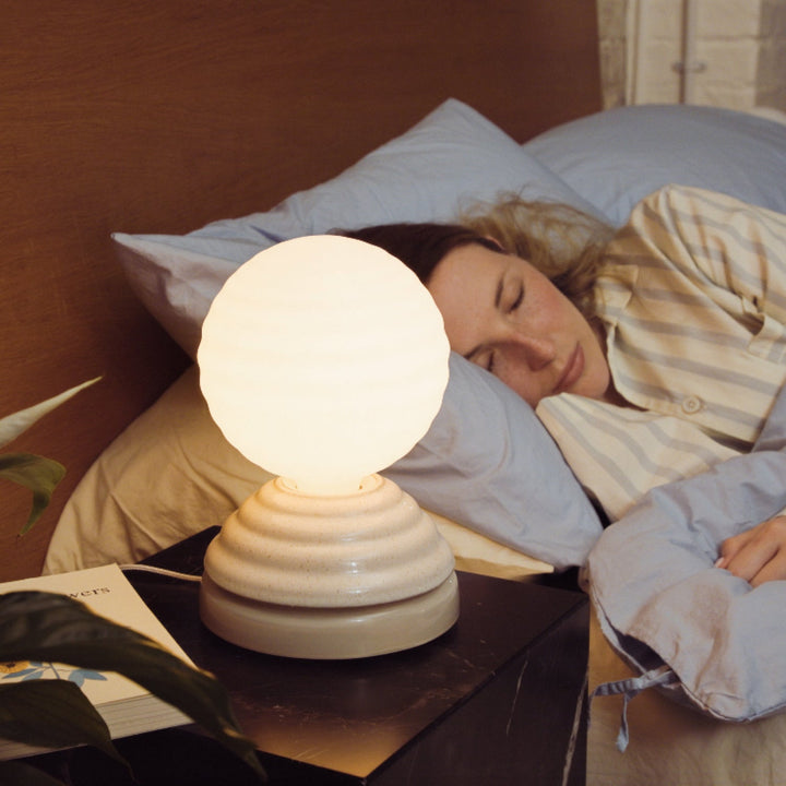 Wake Sleep Light in Pebble White - Set of 2