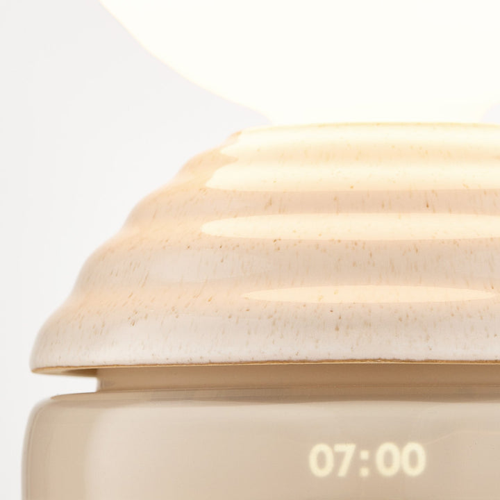 Wake Sleep Light in Pebble White - Set of 2