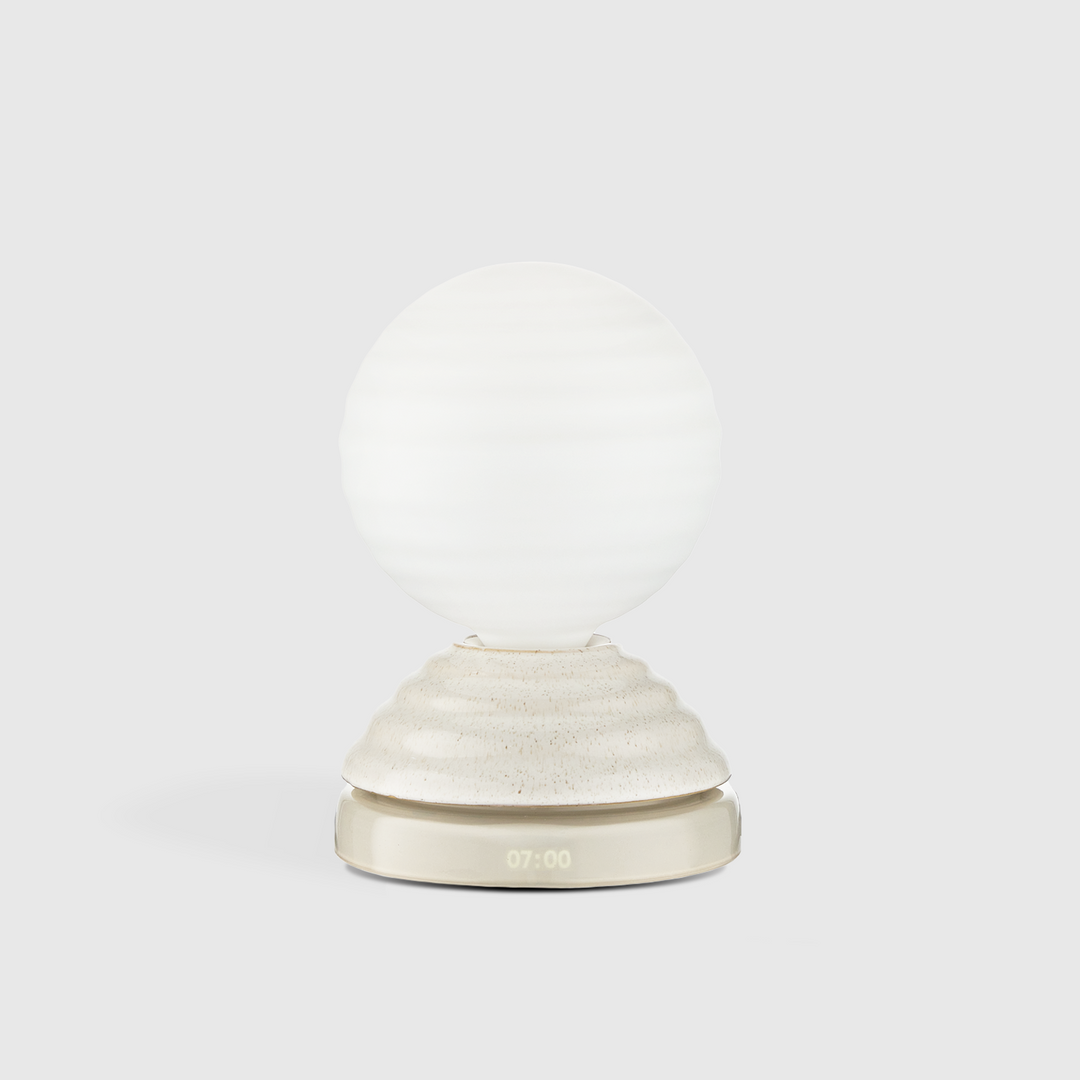 Wake Sleep Light in Pebble White