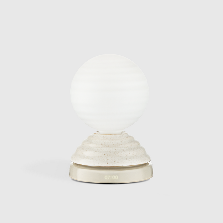 Wake Sleep Light in Pebble White