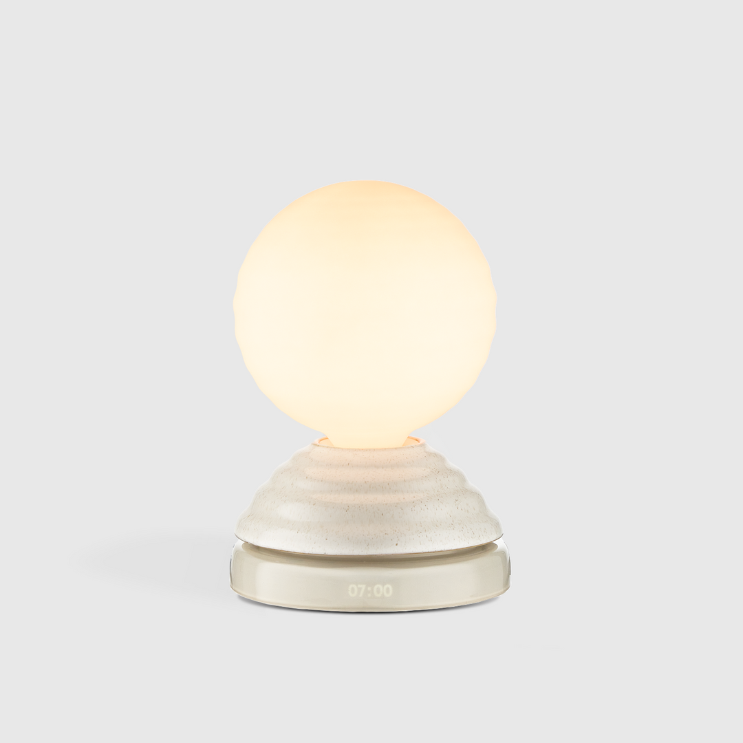 Wake Sleep Light in Pebble White