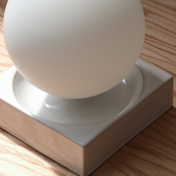 Cubic Ceramic Table Lamp