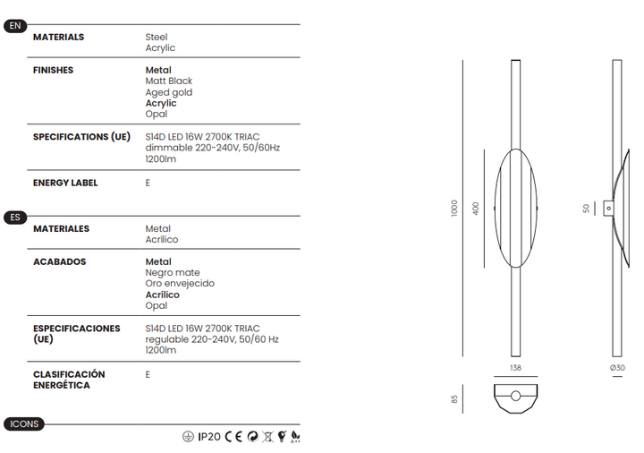 Xago Wall Lamp