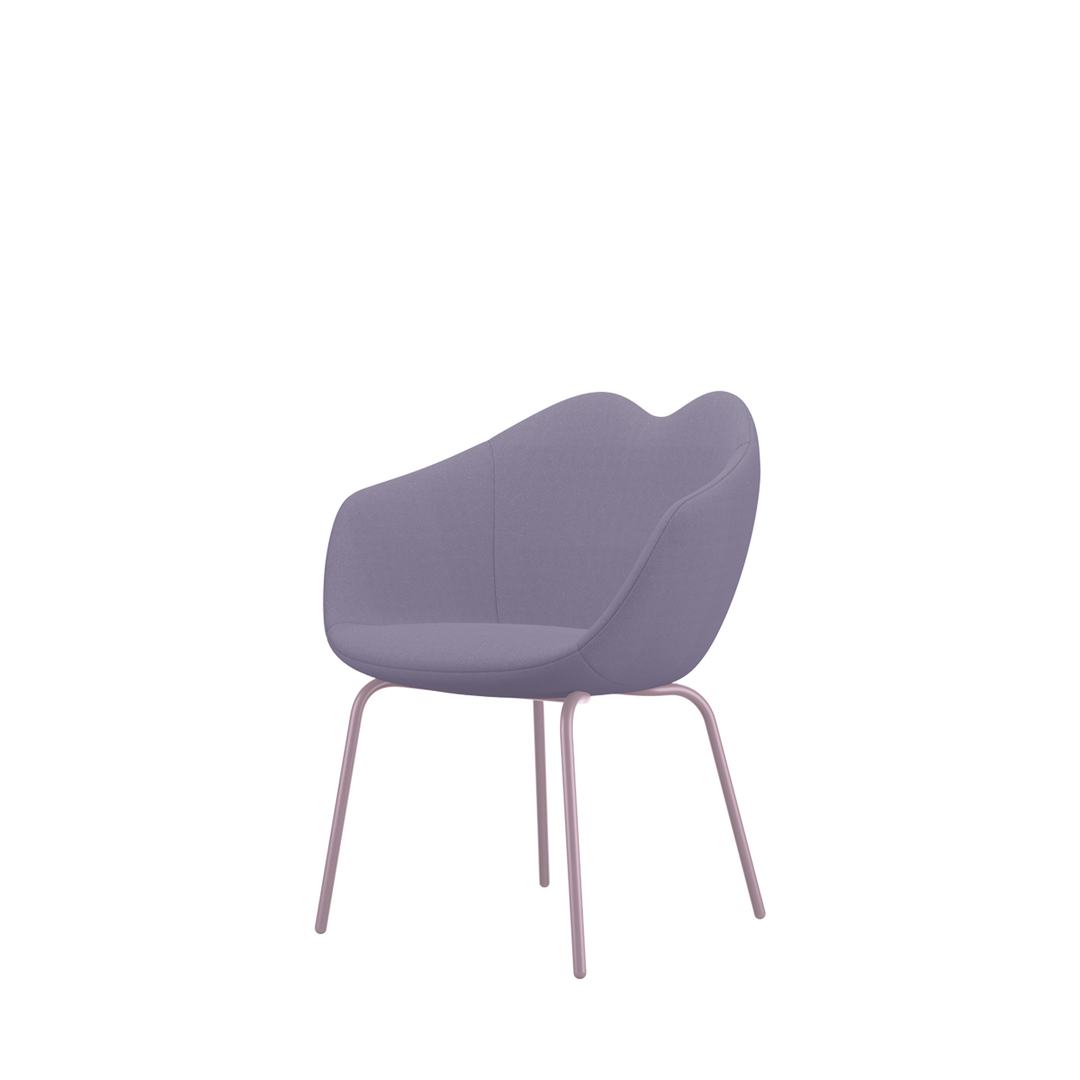 Xoxo Chair Fabric Four Legs