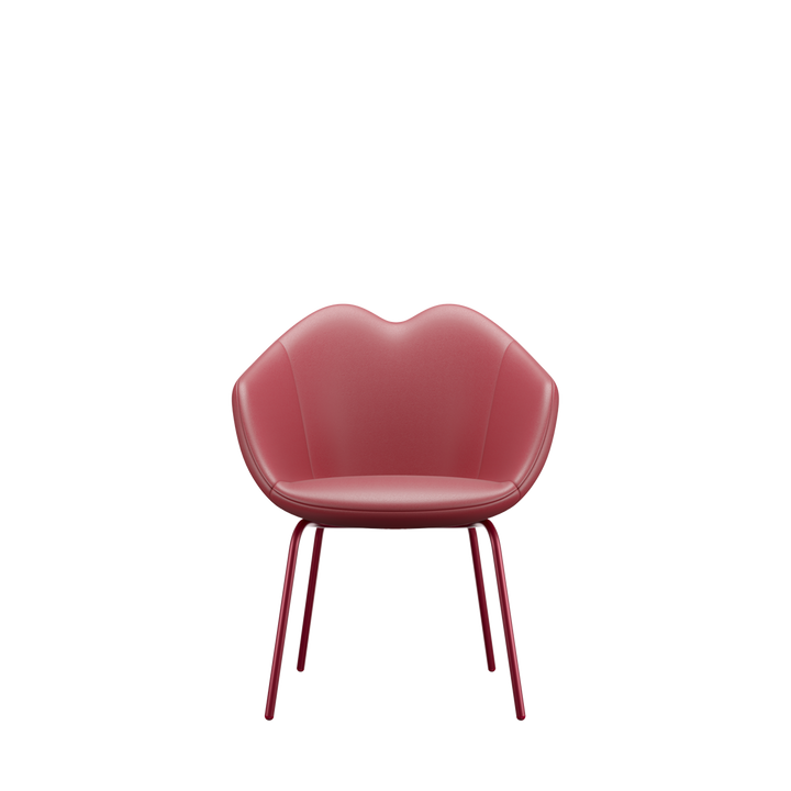 Xoxo Chair Leather Four Legs