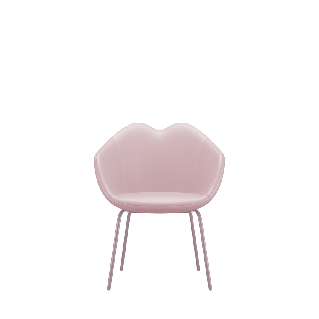 Xoxo Chair Leather Four Legs