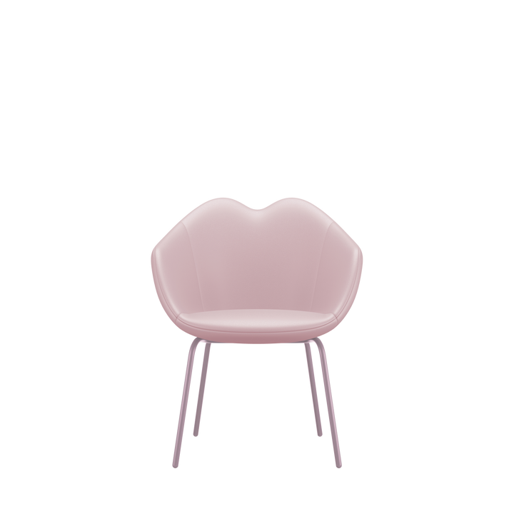 Xoxo Chair Leather Four Legs