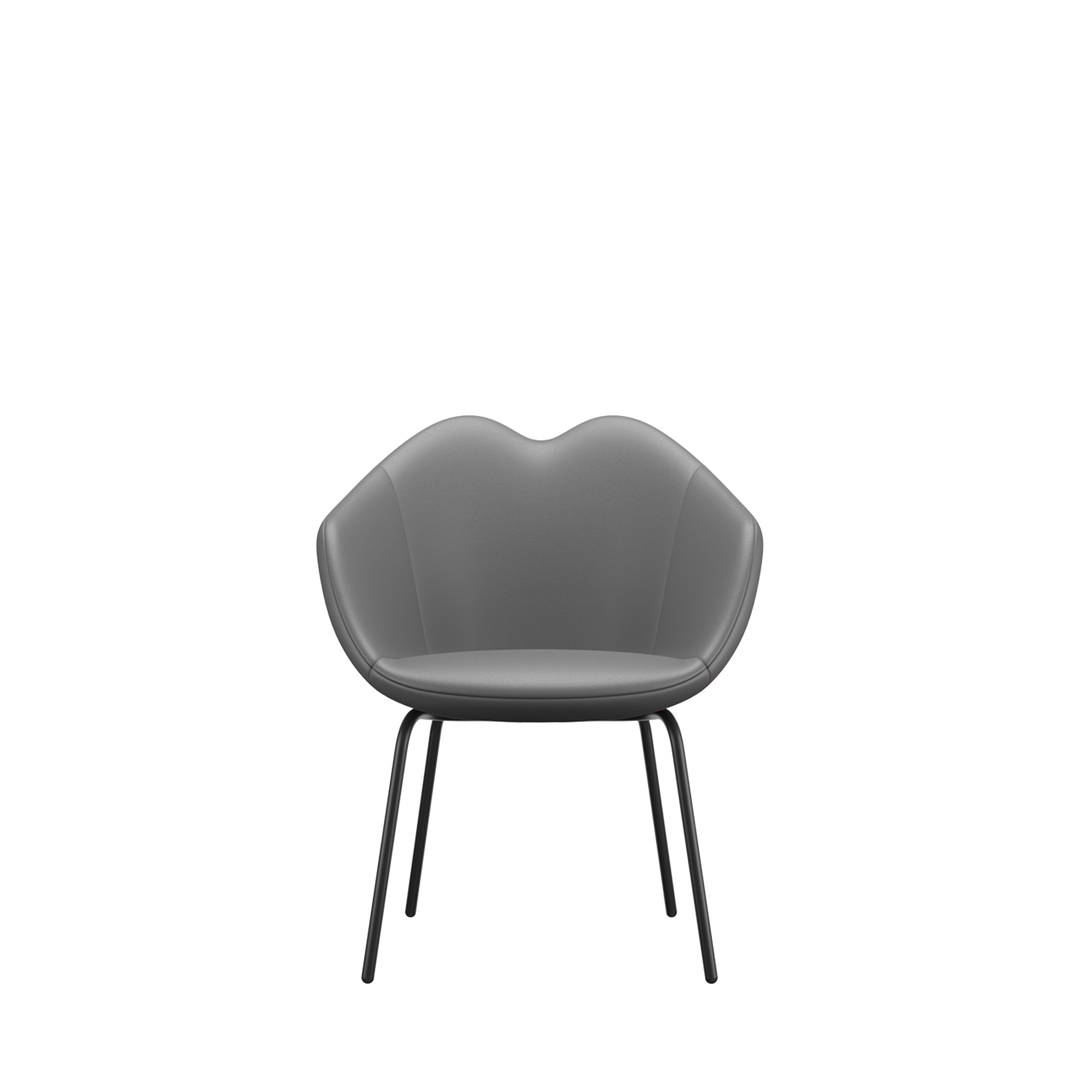 Xoxo Chair Leather Four Legs