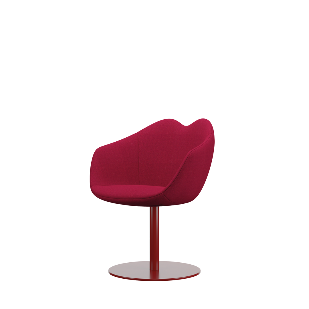 Xoxo Chair Fabric Round Base