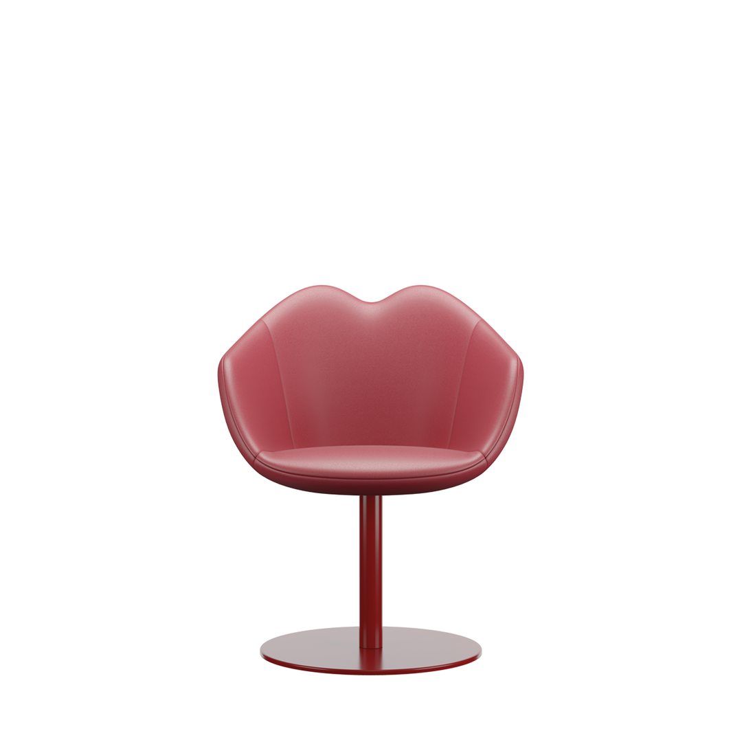 Xoxo Chair Leather Round Base