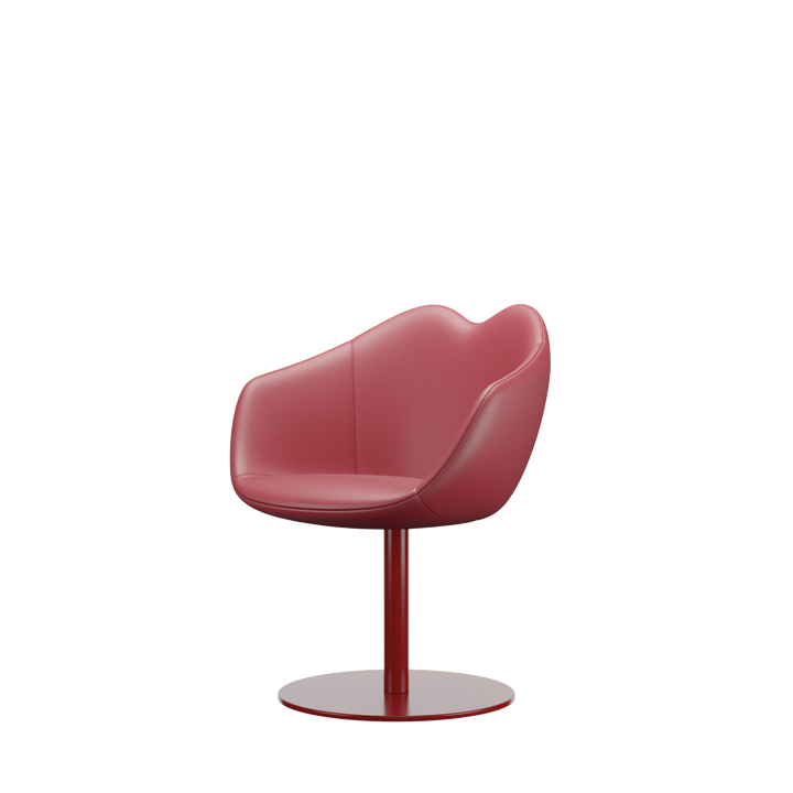 Xoxo Chair Leather Round Base