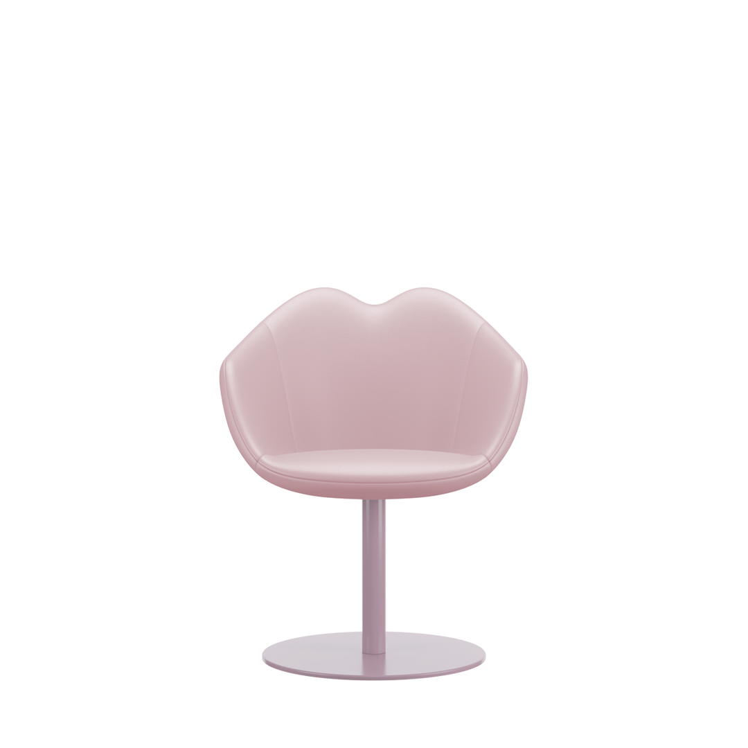 Xoxo Chair Leather Round Base