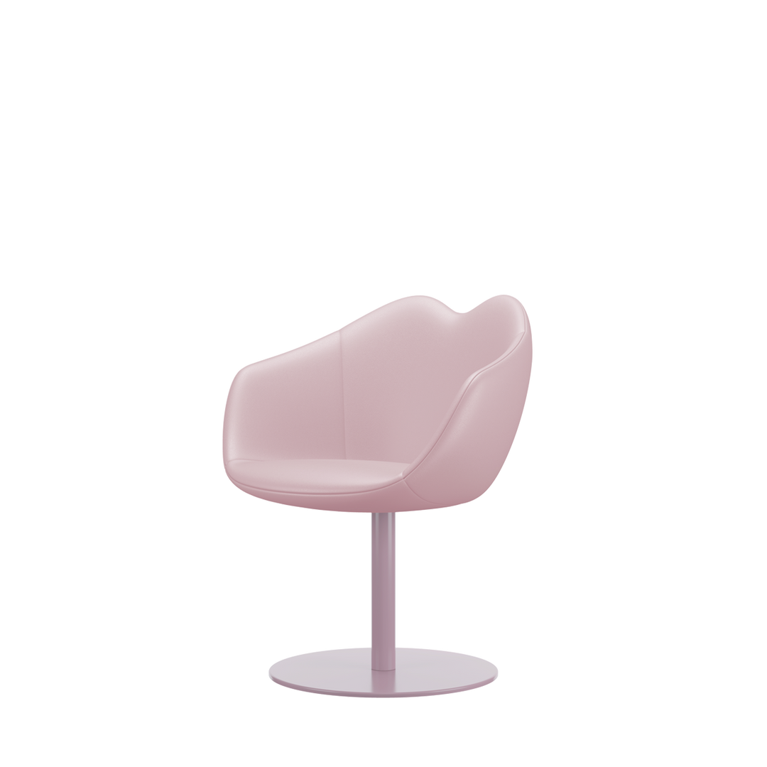 Xoxo Chair Leather Round Base