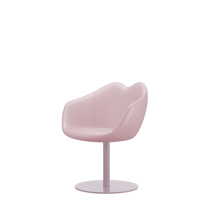 Xoxo Chair Leather Round Base