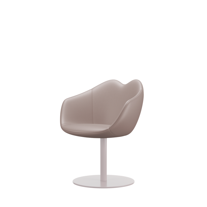 Xoxo Chair Leather Round Base