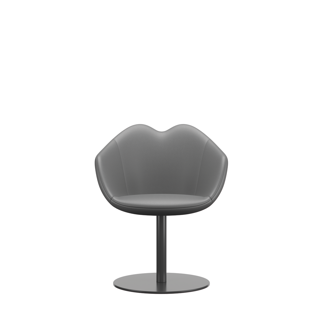 Xoxo Chair Leather Round Base