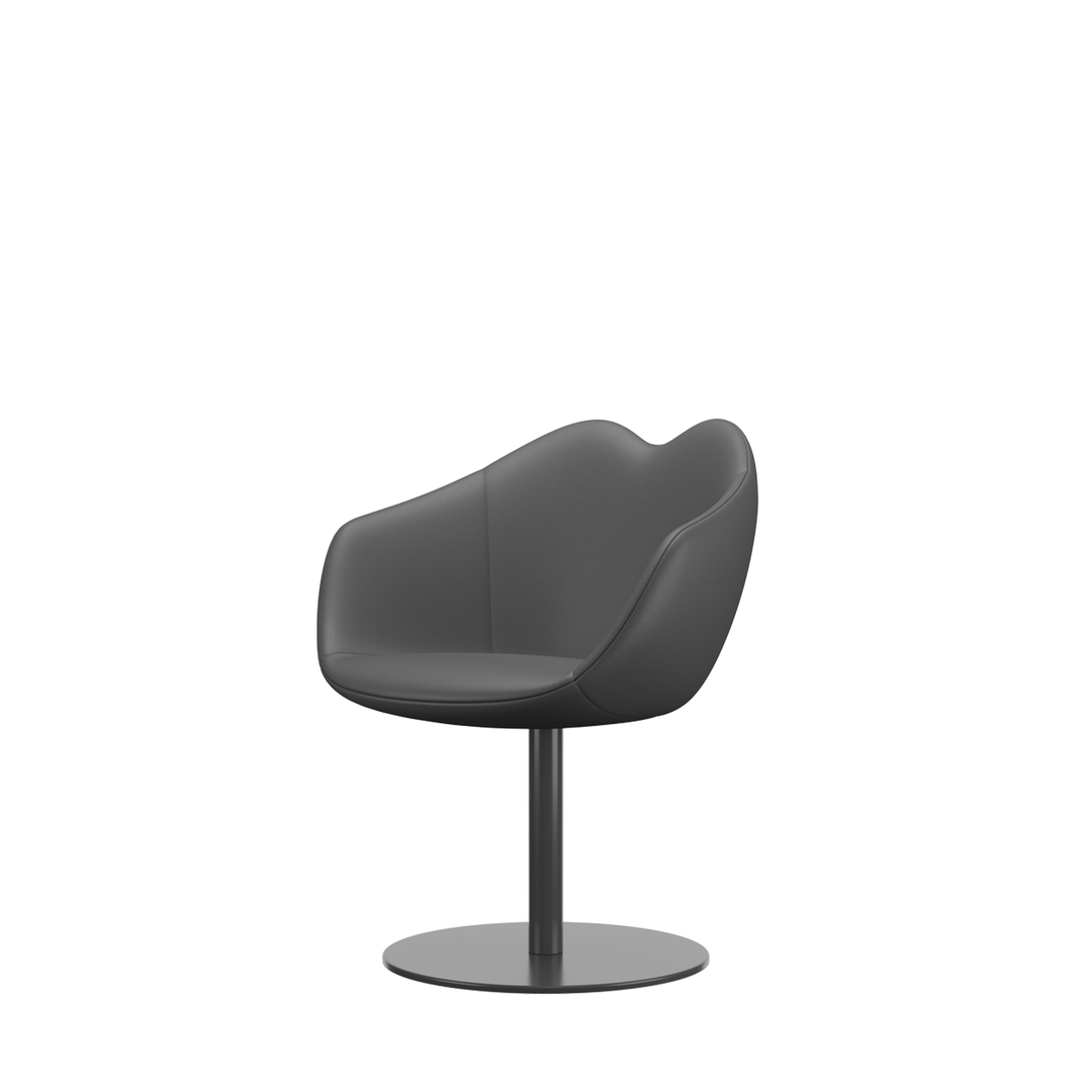 Xoxo Chair Leather Round Base