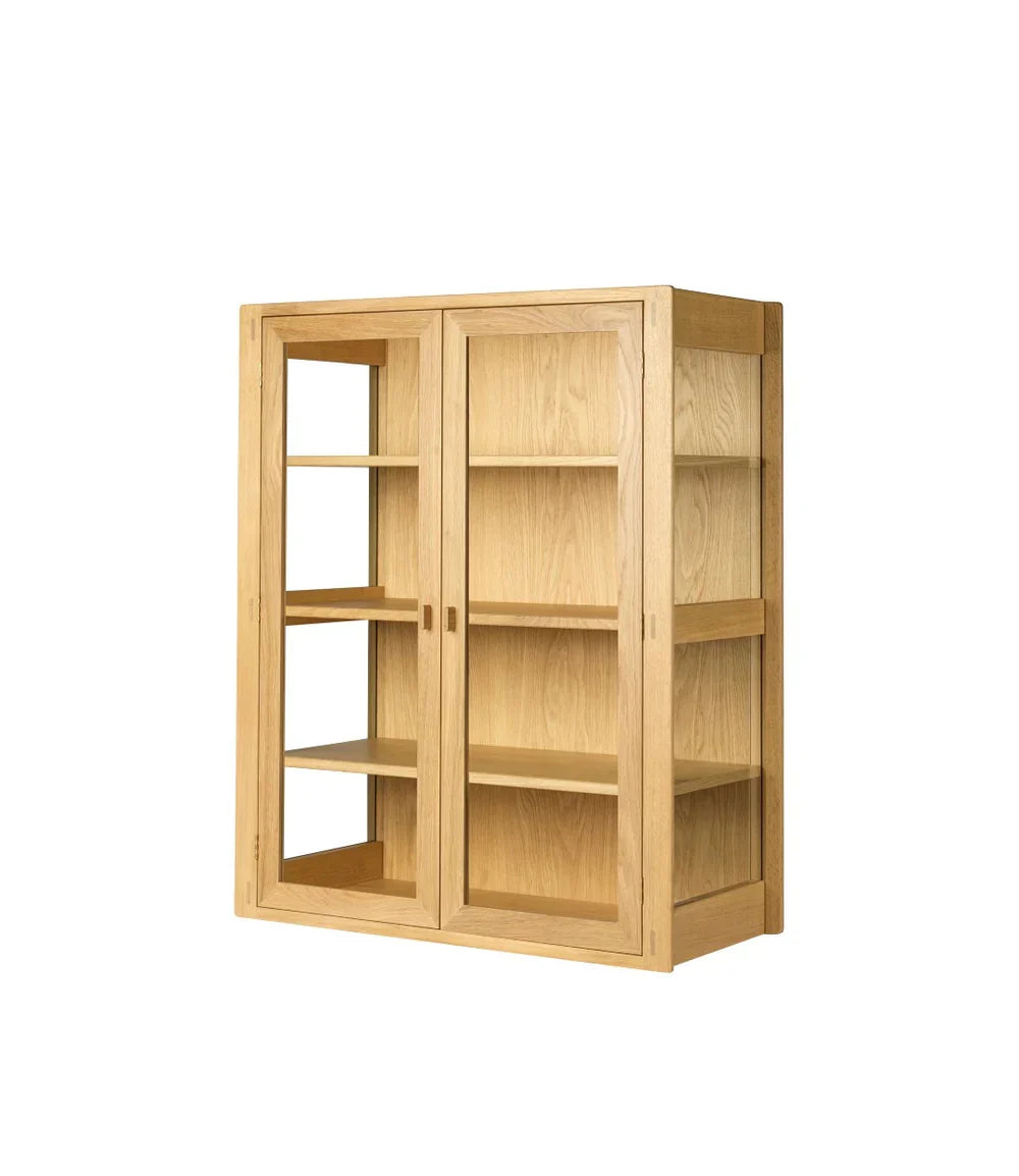 FDB Møbler A90 Boderne Display Cabinet, Nature Lacquered Oak